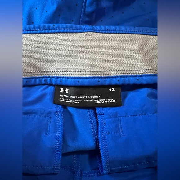 Under Armour blue polka dot shorts - Picture 4 of 6